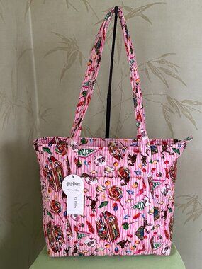 VERA BRADLEY HARRY POTTER HONEYDUKE SMALL VERA TOTE:NWT